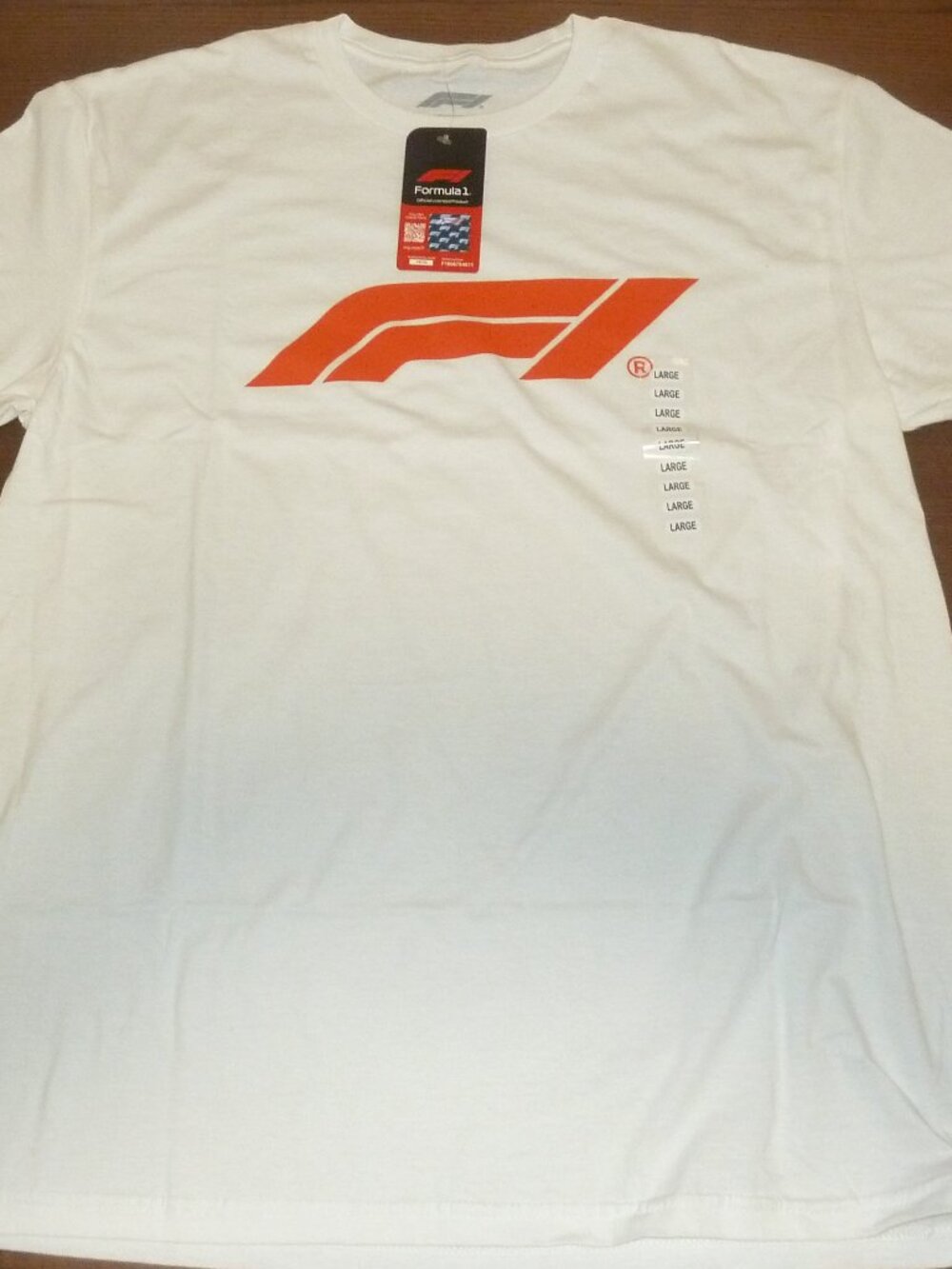 Formula One T Shirt F1 Logo Charles Leclerc Mclaren Lando Norris Ferarri